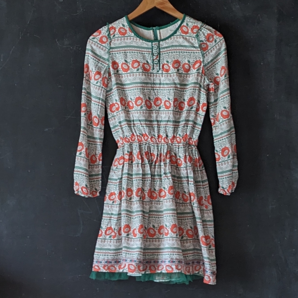 Matilda Jane 435 dress Sz 16 Zipper Back
